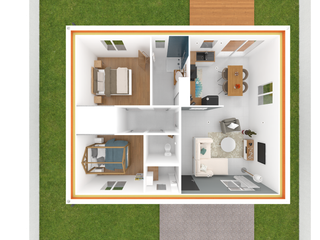 Vente maison 3 pièces
