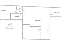 Vente maison 3 pièces