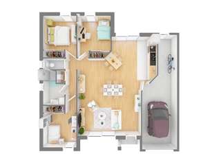 Vente maison 4 pièces