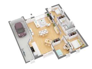 Vente maison 4 pièces