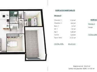 Vente maison 3 pièces