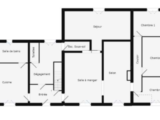 Vente maison 6 pièces