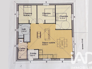 Vente maison 4 pièces
