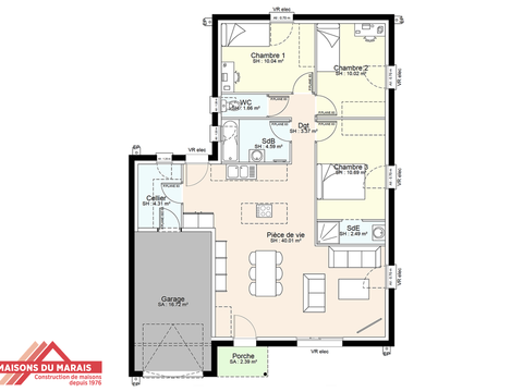 Vente maison 5 pièces