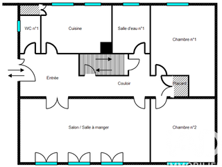 Vente maison 5 pièces