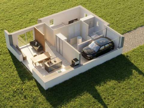 Vente maison 3 pièces