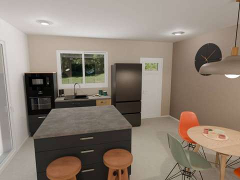 Vente maison 3 pièces