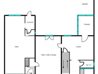 Vente maison 5 pièces