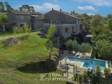 Vente maison 15 pièces Chassiers 07