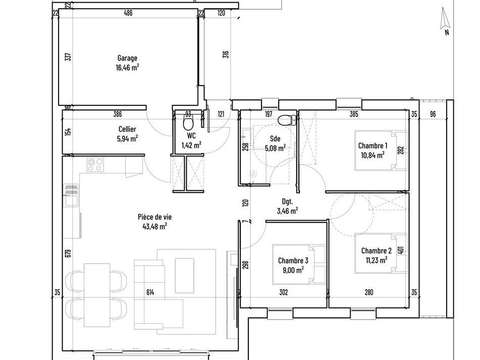 Vente maison 4 pièces Vente maison 4 pièces