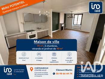 Vente Maison 2 chambresChâteauroux