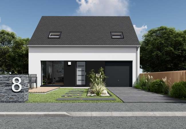 Maison 4 pièces 82 m² · à Châtelaudren-Plouagat · 82 m² · 239 900 €