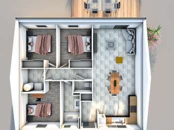 Vente maison 4 pièces