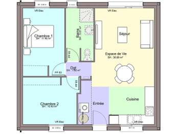 Vente maison 4 pièces