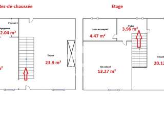 Vente maison 4 pièces