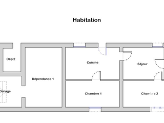 Vente maison 2 pièces