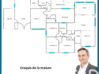 Vente maison 6 pièces Vente maison 6 pièces