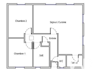 Vente maison 3 pièces Vente maison 3 pièces