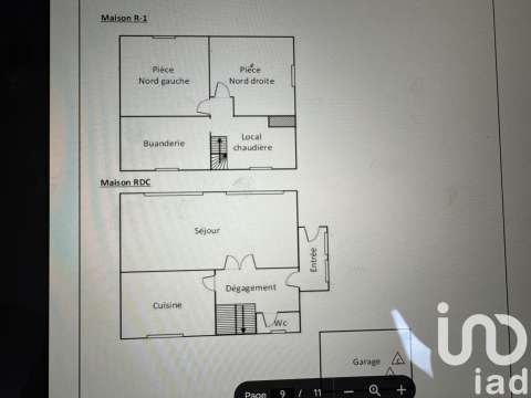Vente maison 6 pièces Vente maison 6 pièces
