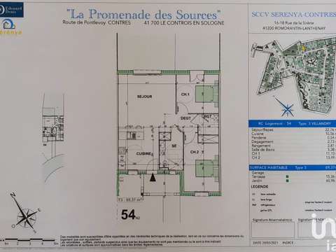 Vente maison 3 pièces