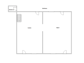 Vente maison 4 pièces