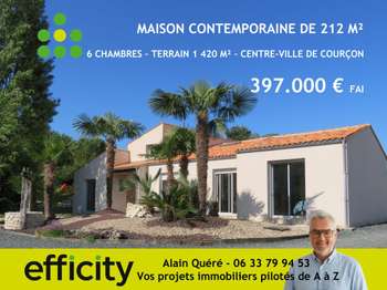 Vente maison 7 pièces Courçon 17