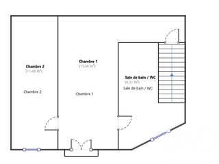 Vente maison 3 pièces Vente maison 3 pièces