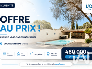 Vente Maison 5 chambresCournonterral
