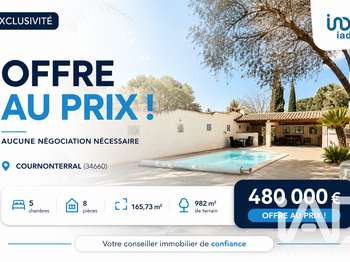 Vente maison 8 pièces Cournonterral 34