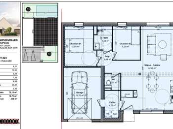 Vente maison 4 pièces