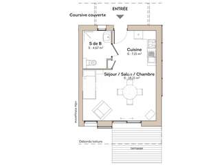 Vente maison 1 pièce
