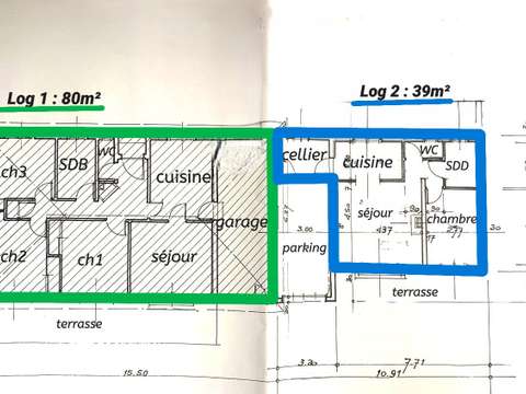 Vente maison 4 pièces Coutras 33