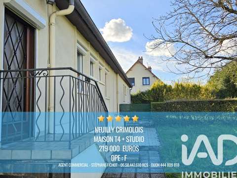 Vente maison 5 pièces Crimolois 21