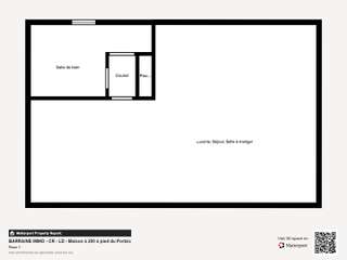 Vente maison 3 pièces