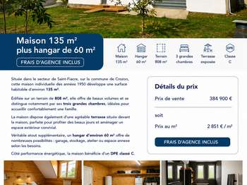 Vente maison 7 pièces Crozon 29