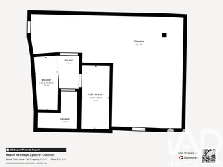 Vente maison 3 pièces
