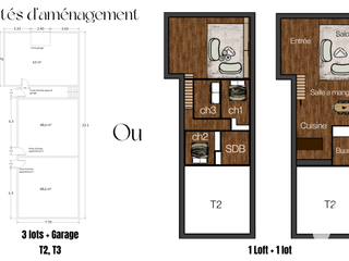 Vente maison 1 pièce Vente maison 1 pièce