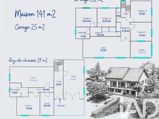 Vente maison 5 pièces