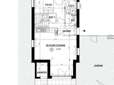 Vente maison 5 pièces