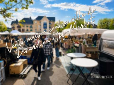 Vente maison 6 pièces Dinard 35
