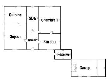 Vente maison 3 pièces