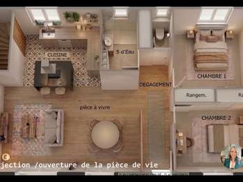Vente maison 3 pièces Vente maison 3 pièces