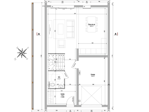 Vente maison 4 pièces