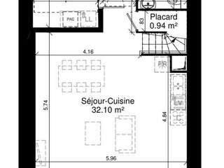 Vente maison 4 pièces