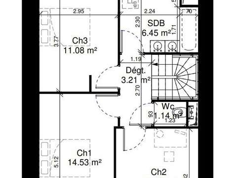 Vente maison 4 pièces