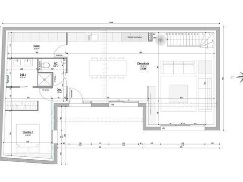 Vente maison 4 pièces