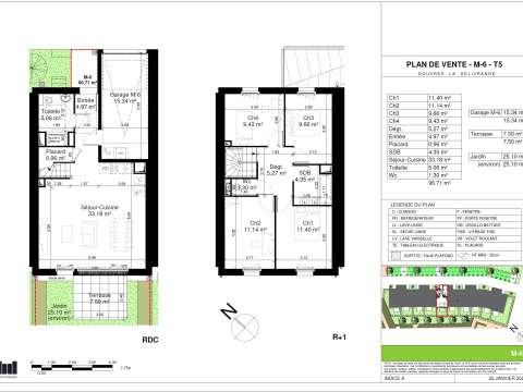 Vente maison 6 pièces