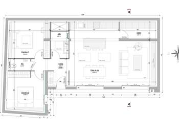 Vente maison 4 pièces