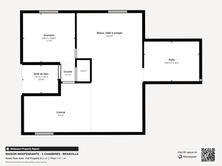 Vente maison 4 pièces