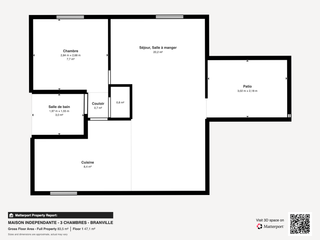 Vente maison 4 pièces